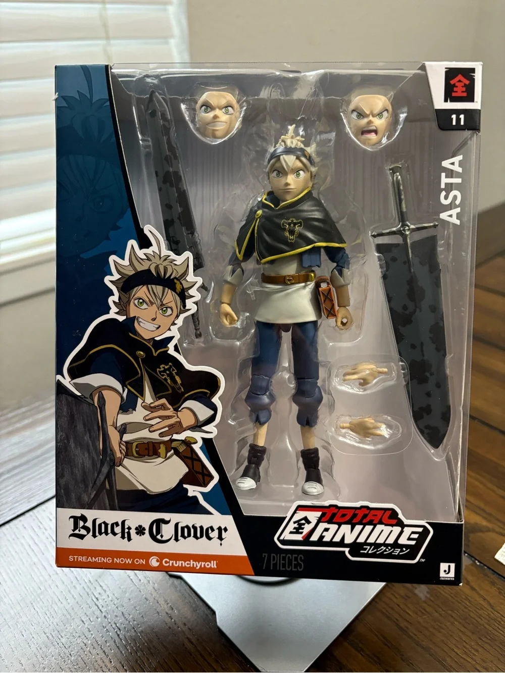 Black Clover Asta Action Figure - Black & Blue - Total Anime